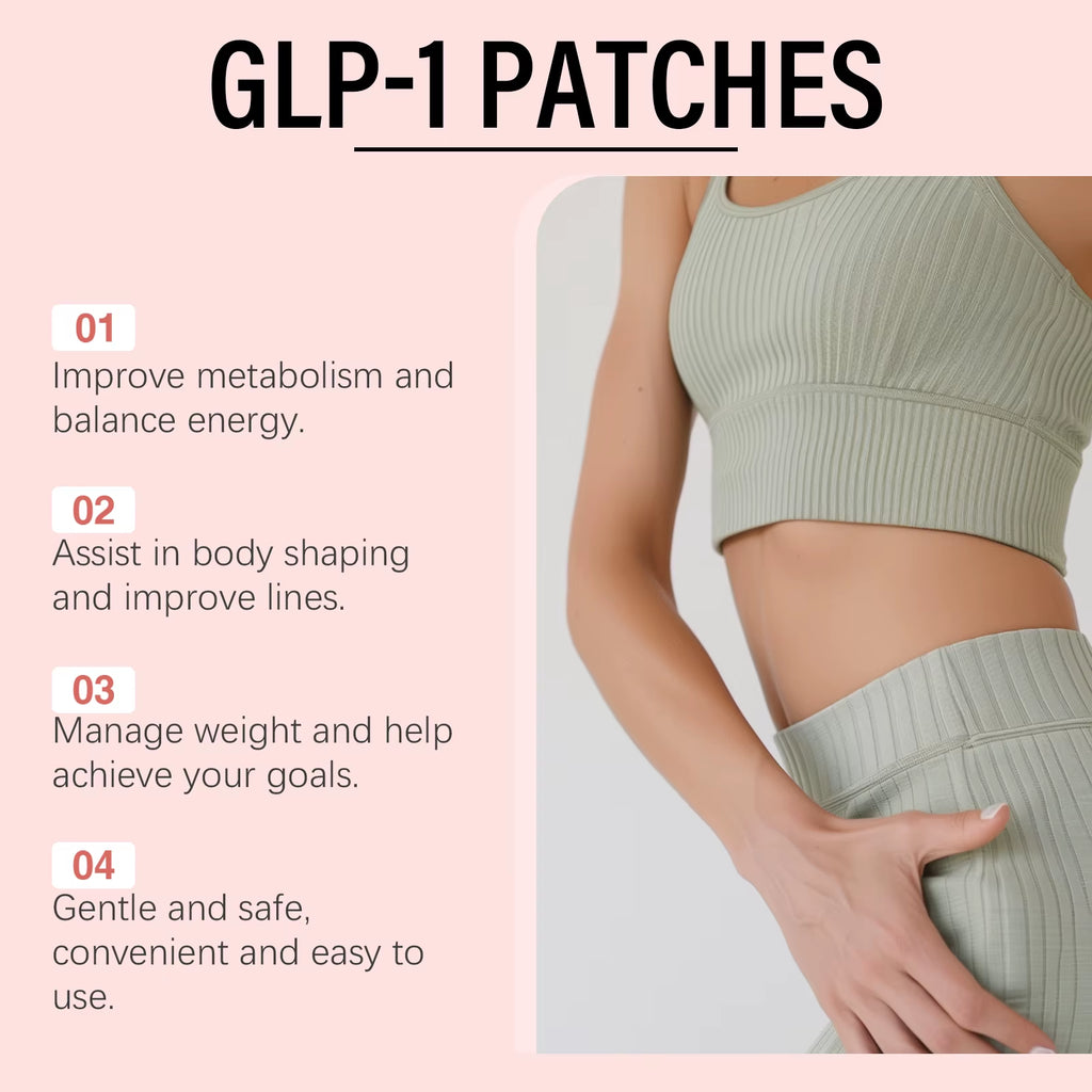 Transform Your Body with Body Shaping GLP-1 Patches - Effective Fat Burning & Slimming Stickers for Weight Management