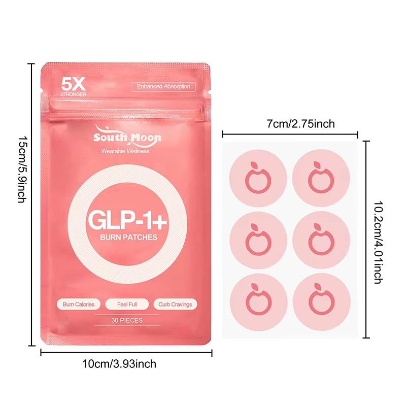 30 Patches Hot Assistive Care Patch Burns Gently Weight Management Patches Has a Long-Lasting Beauty Tools