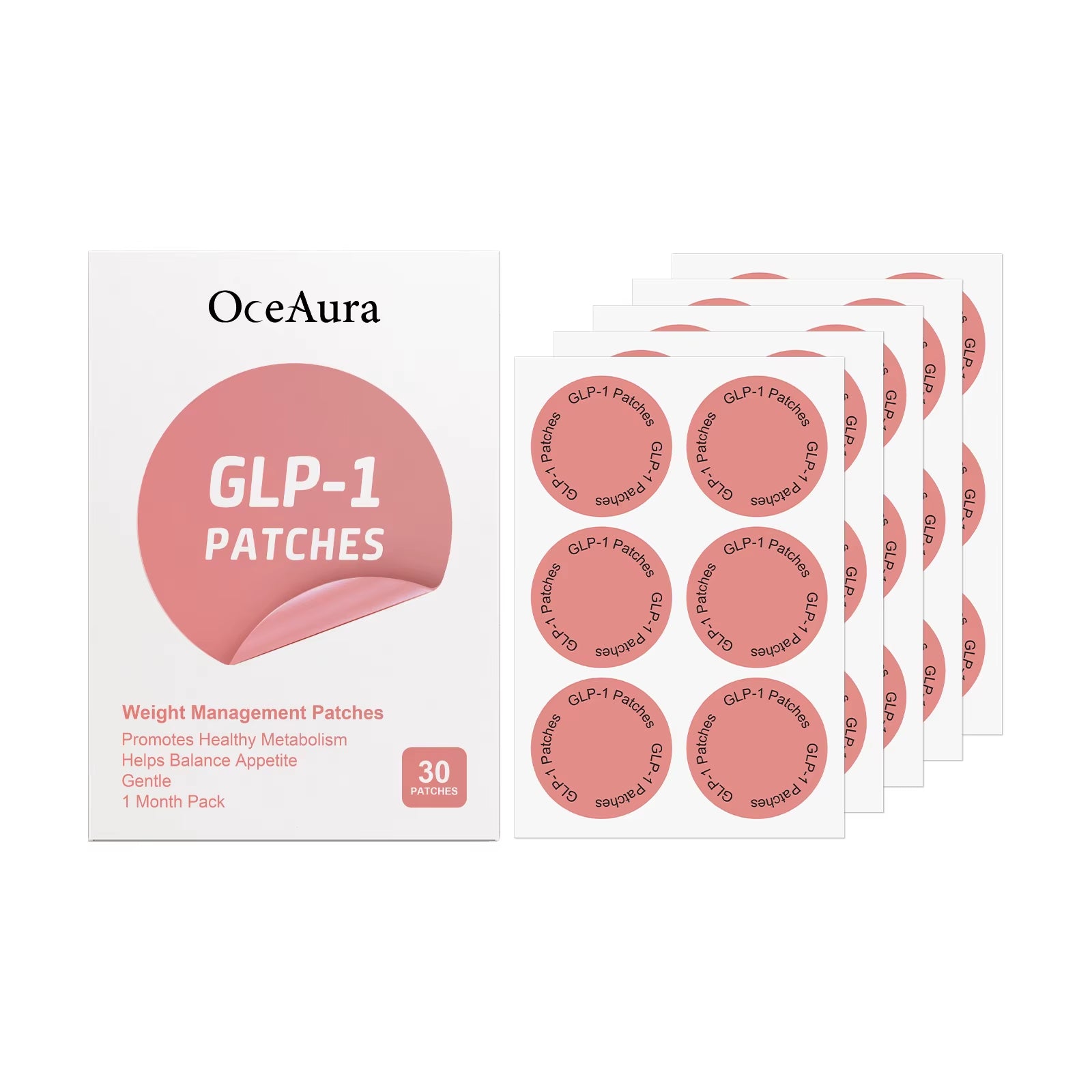 Transform Your Body with Body Shaping GLP-1 Patches - Effective Fat Burning & Slimming Stickers for Weight Management